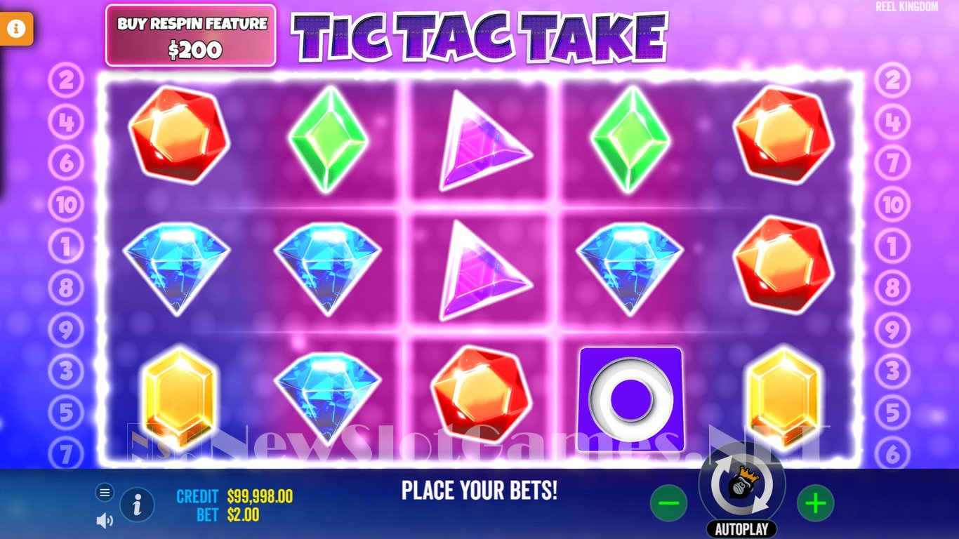 Tic Tac Take Slot Demo Image
