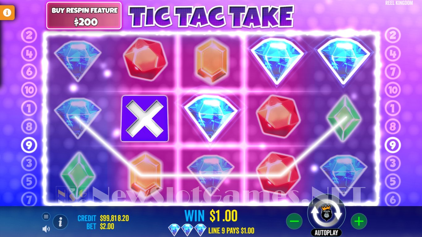 Tic Tac Take Slot Slot Image in Demo - pic. 12