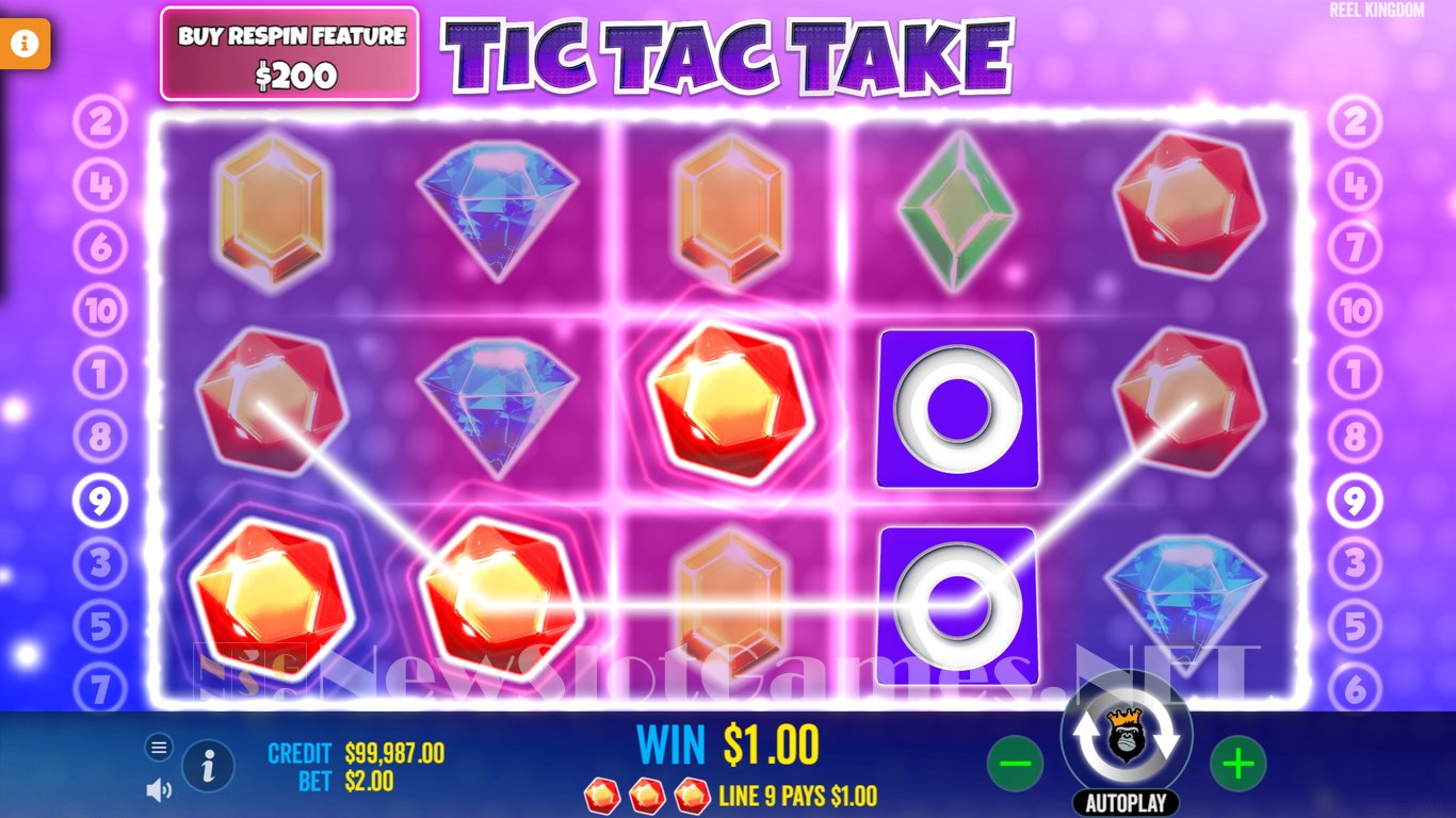 Tic Tac Take Slot Slot Image in Demo - pic. 3
