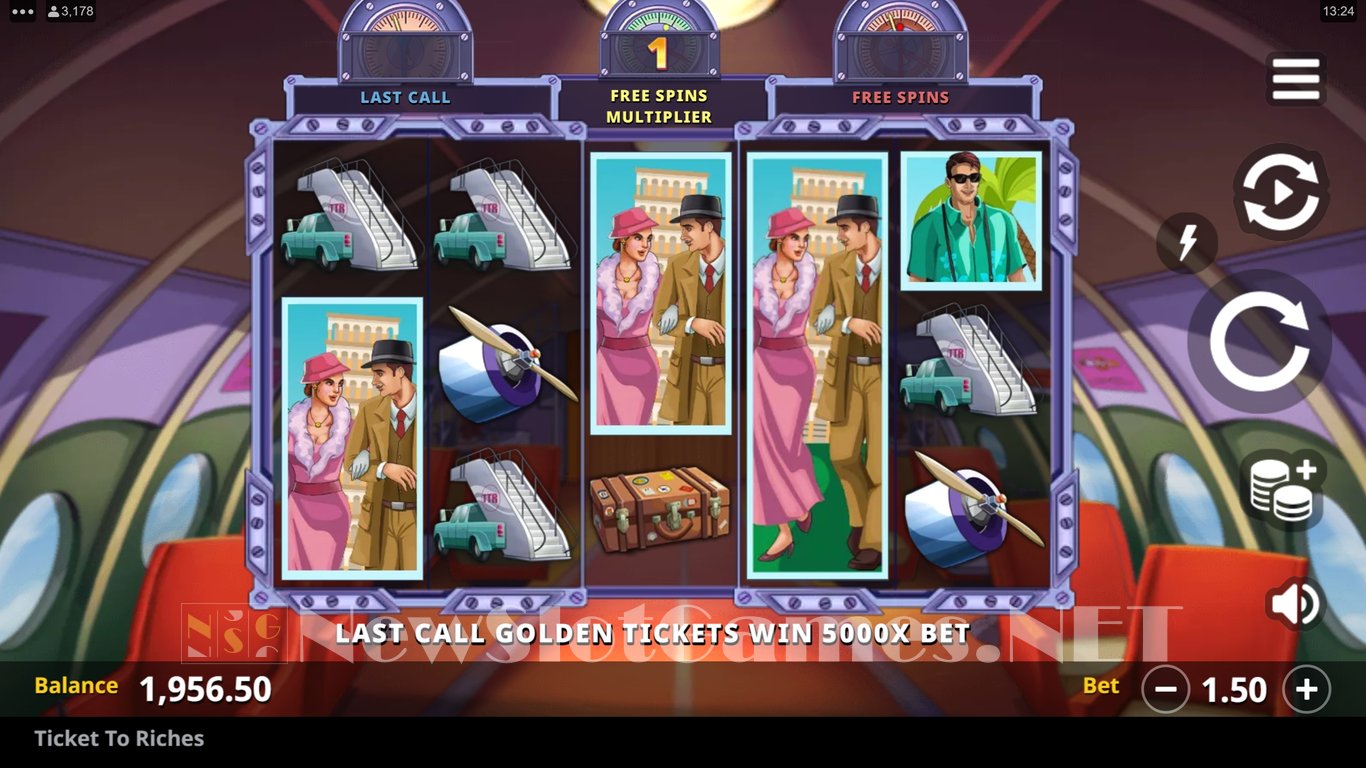 Ticket to Riches Slot Slot Image in Demo - pic. 2