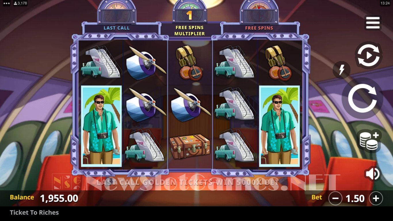 Ticket to Riches Slot Slot Image in Demo - pic. 3
