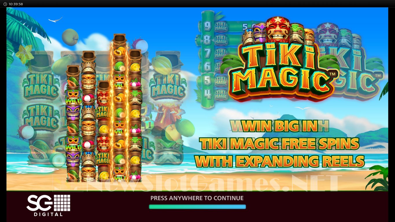 Tiki Magic Slot Demo Image