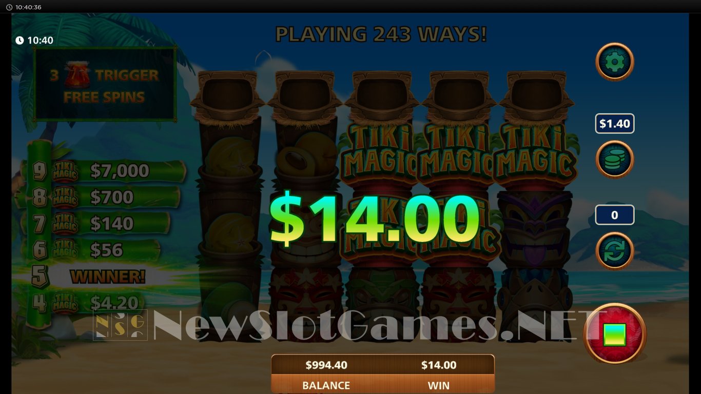 Tiki Magic Slot Slot Image in Demo - pic. 4