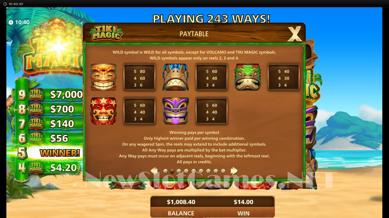 Tiki Magic Slot Slot Image in Demo - pic. 6