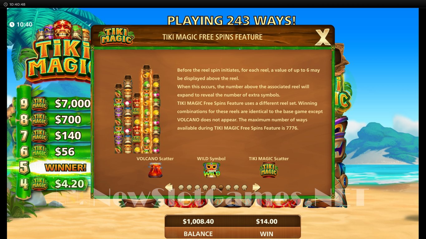 Tiki Magic Slot Slot Image in Demo - pic. 7