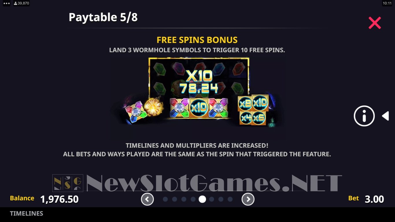 Timelines Slot Slot Image in Demo - pic. 10