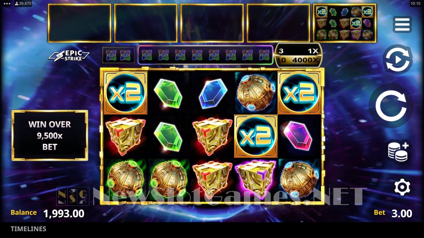 Timelines Slot Slot Image in Demo - pic. 3
