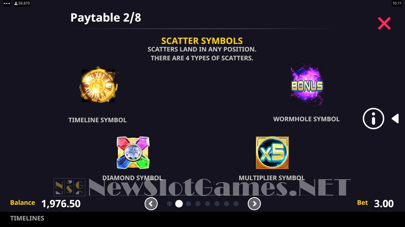 Timelines Slot Slot Image in Demo - pic. 7