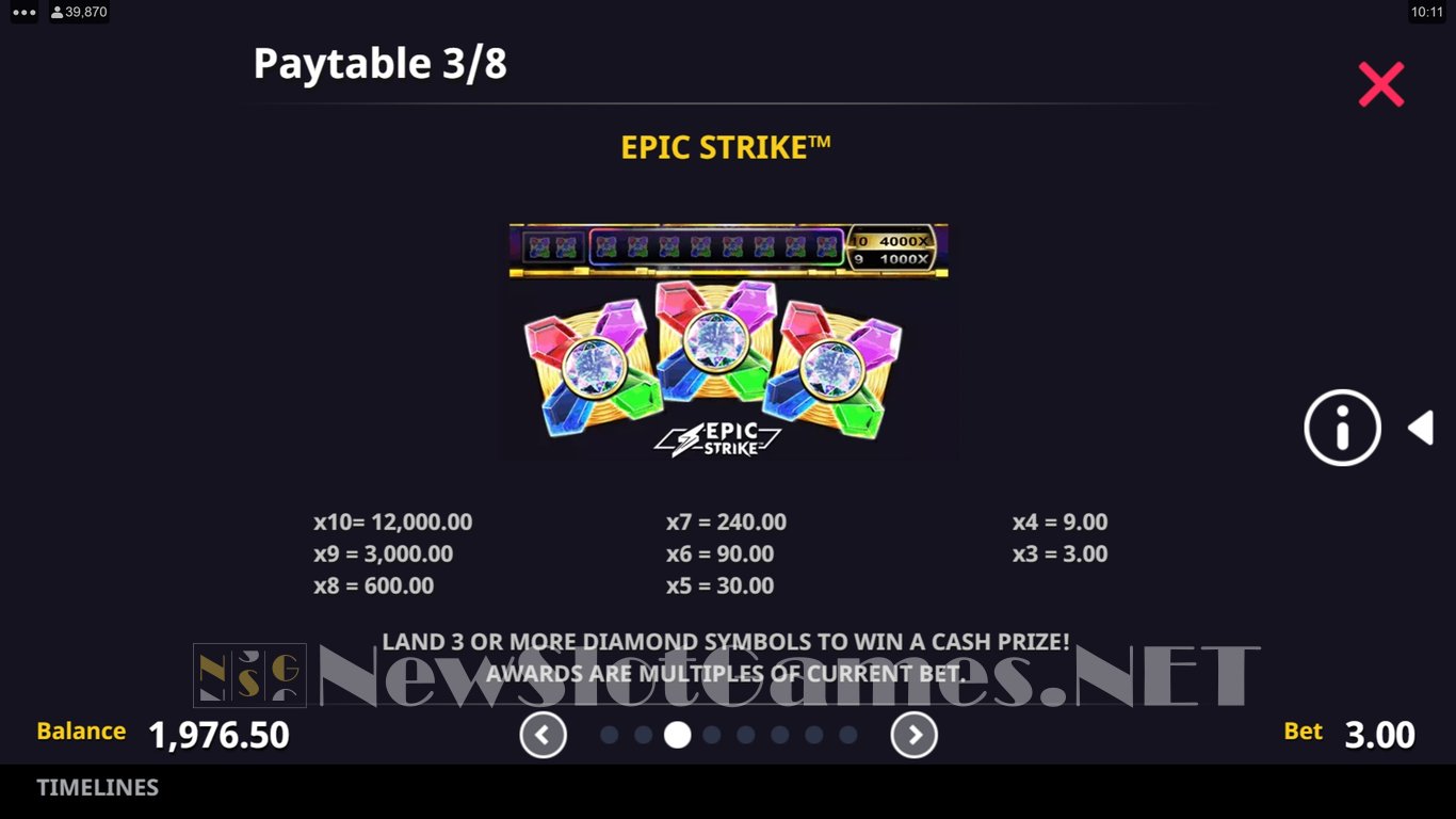 Timelines Slot Slot Image in Demo - pic. 8