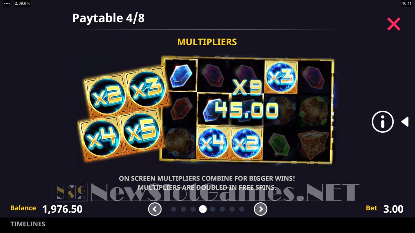 Timelines Slot Slot Image in Demo - pic. 9
