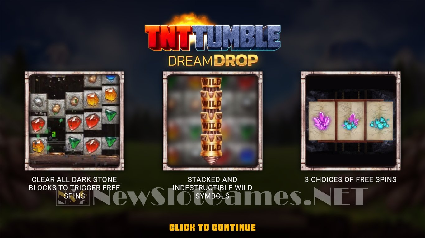 TNT Tumble Dream Drop Slot Demo Image