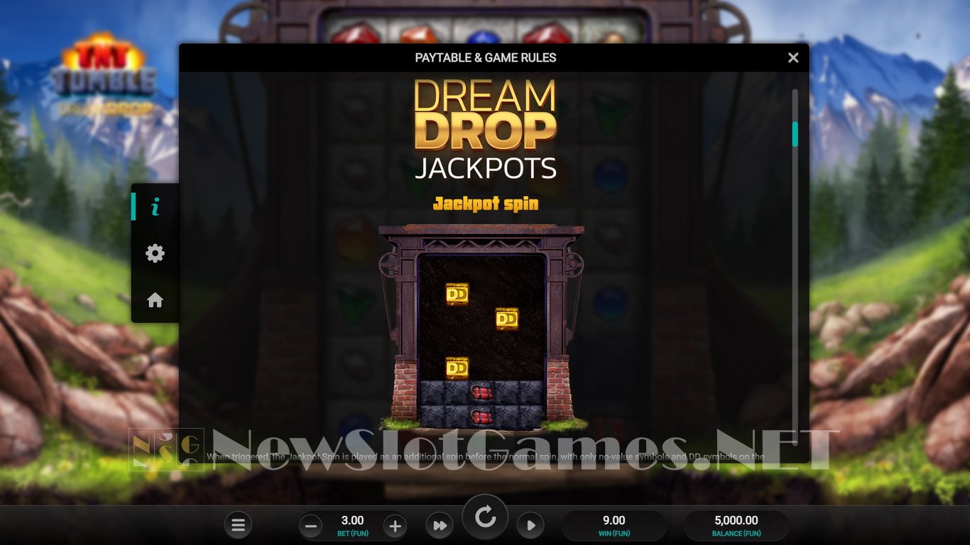 TNT Tumble Dream Drop Slot Slot Image in Demo - pic. 7