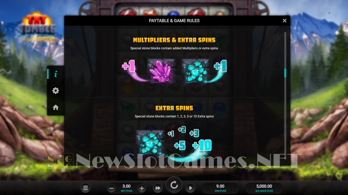 TNT Tumble Dream Drop Slot Slot Image in Demo - pic. 9