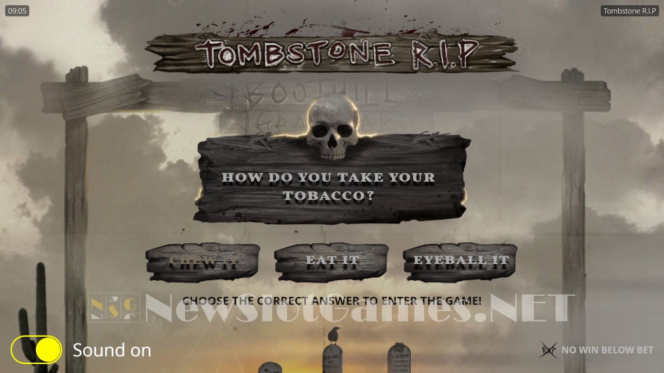 Tombstone RIP Slot Demo Image