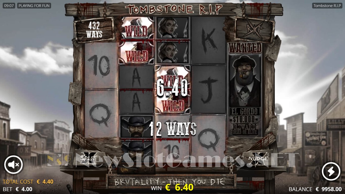 Tombstone RIP Slot Slot Image in Demo - pic. 12