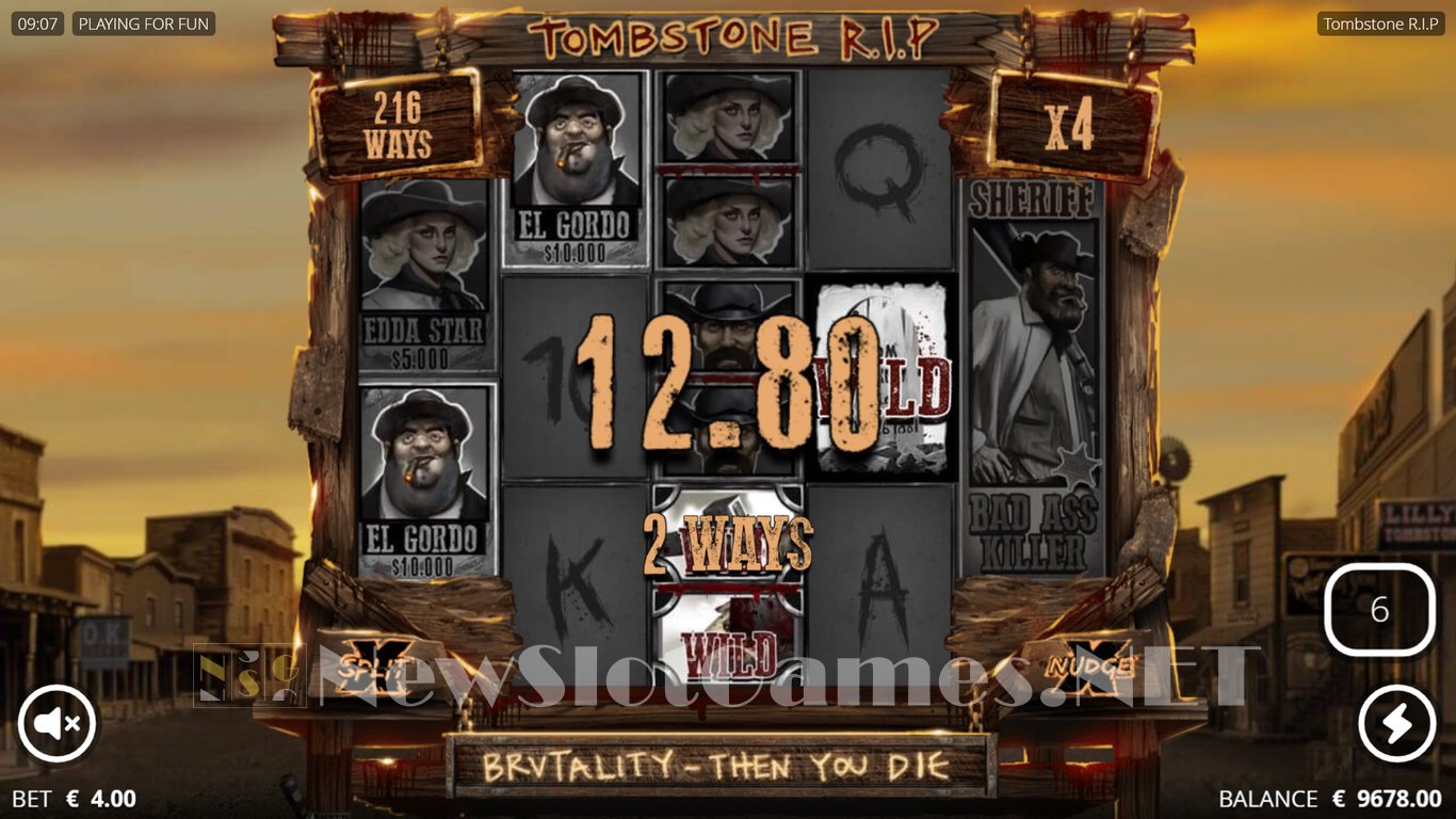 Tombstone RIP Slot Slot Image in Demo - pic. 16