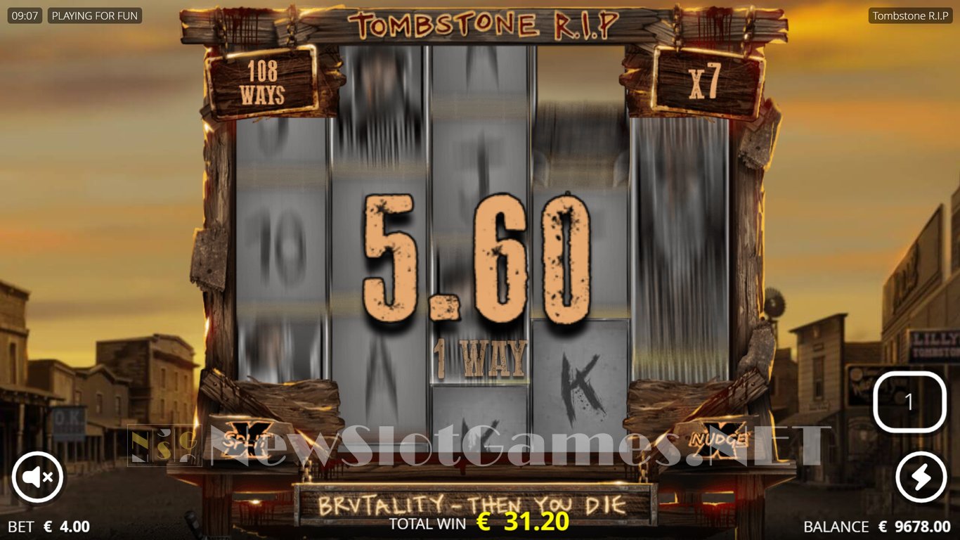 Tombstone RIP Slot Slot Image in Demo - pic. 18