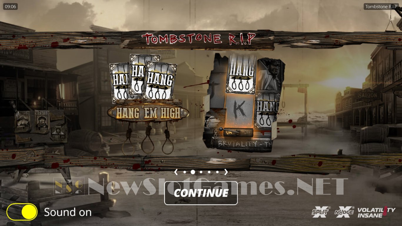 Tombstone RIP Slot Slot Image in Demo - pic. 2