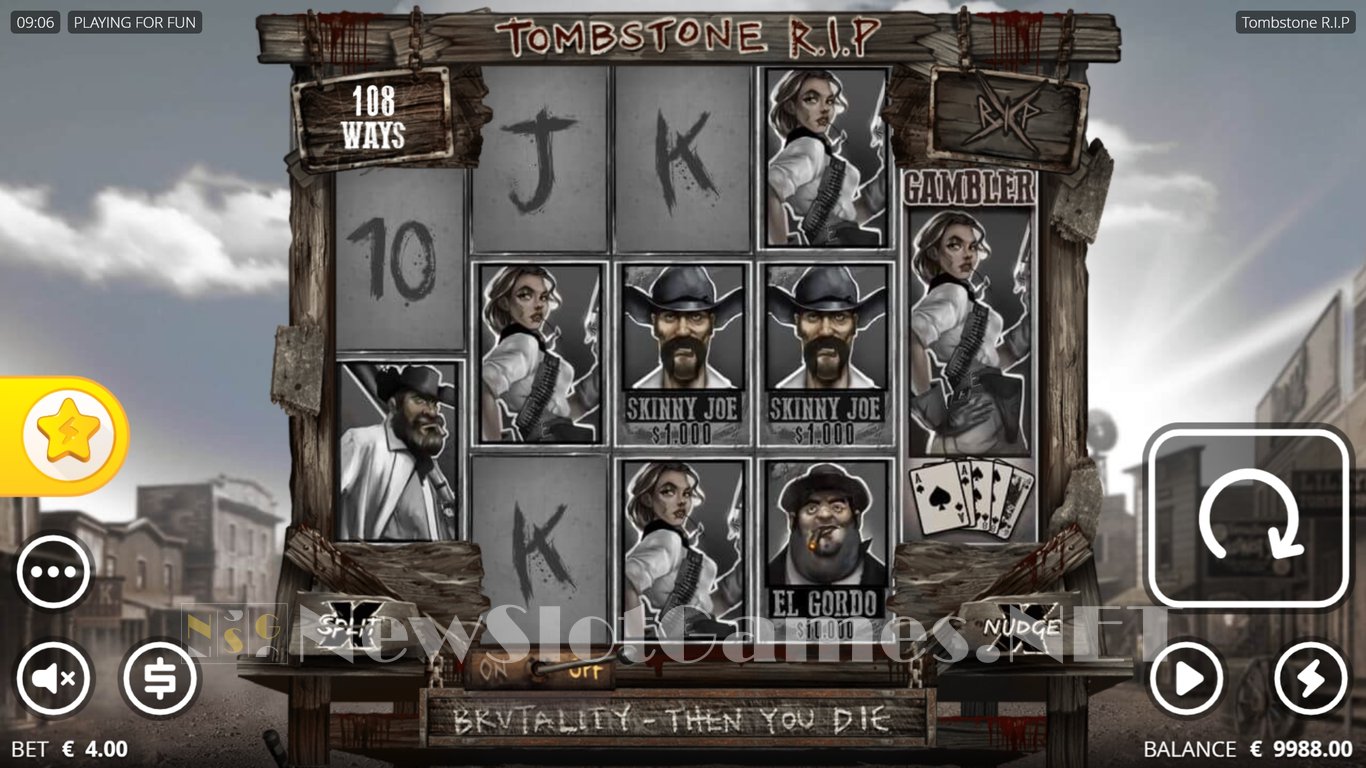 Tombstone RIP Slot Slot Image in Demo - pic. 4