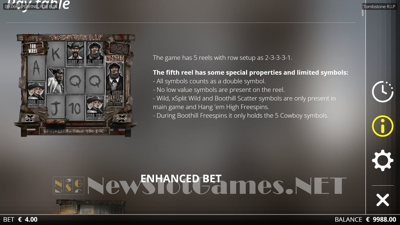 Tombstone RIP Slot Slot Image in Demo - pic. 5