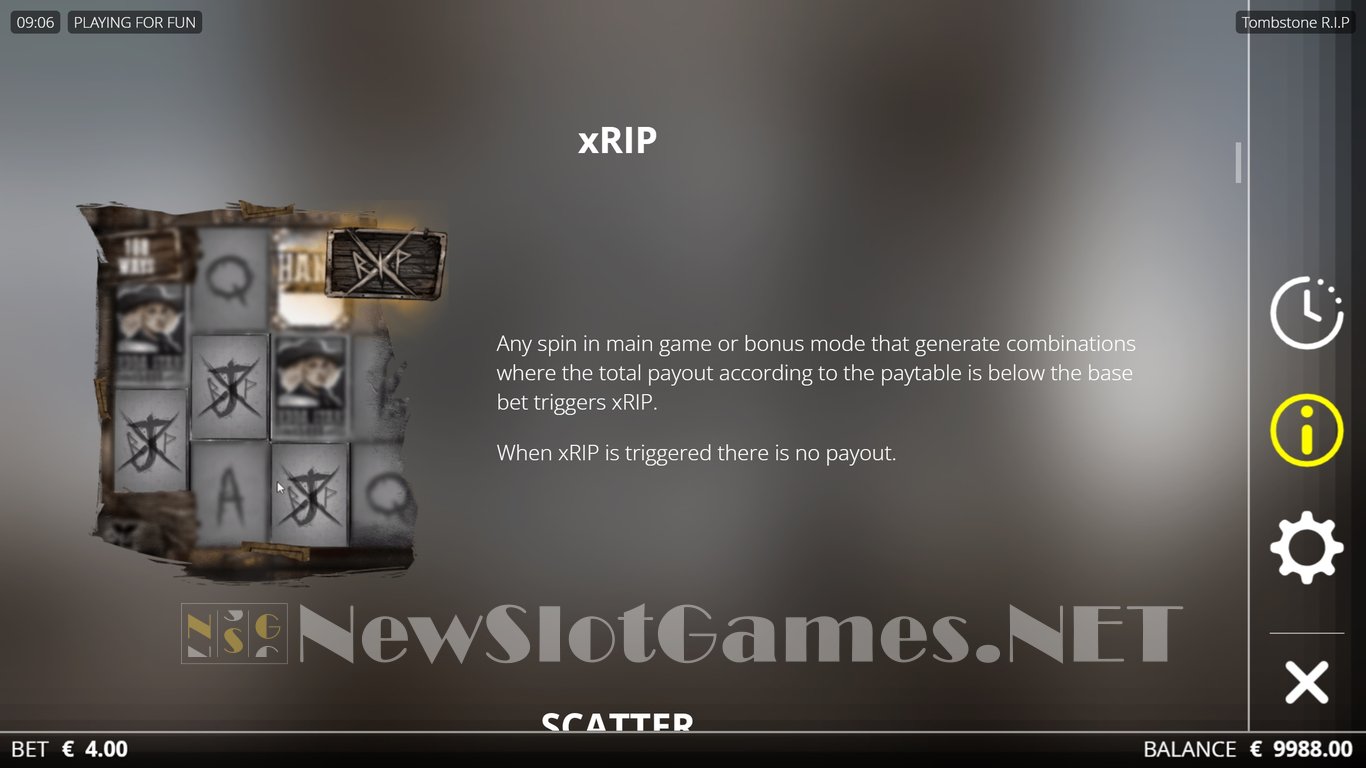 Tombstone RIP Slot Slot Image in Demo - pic. 8