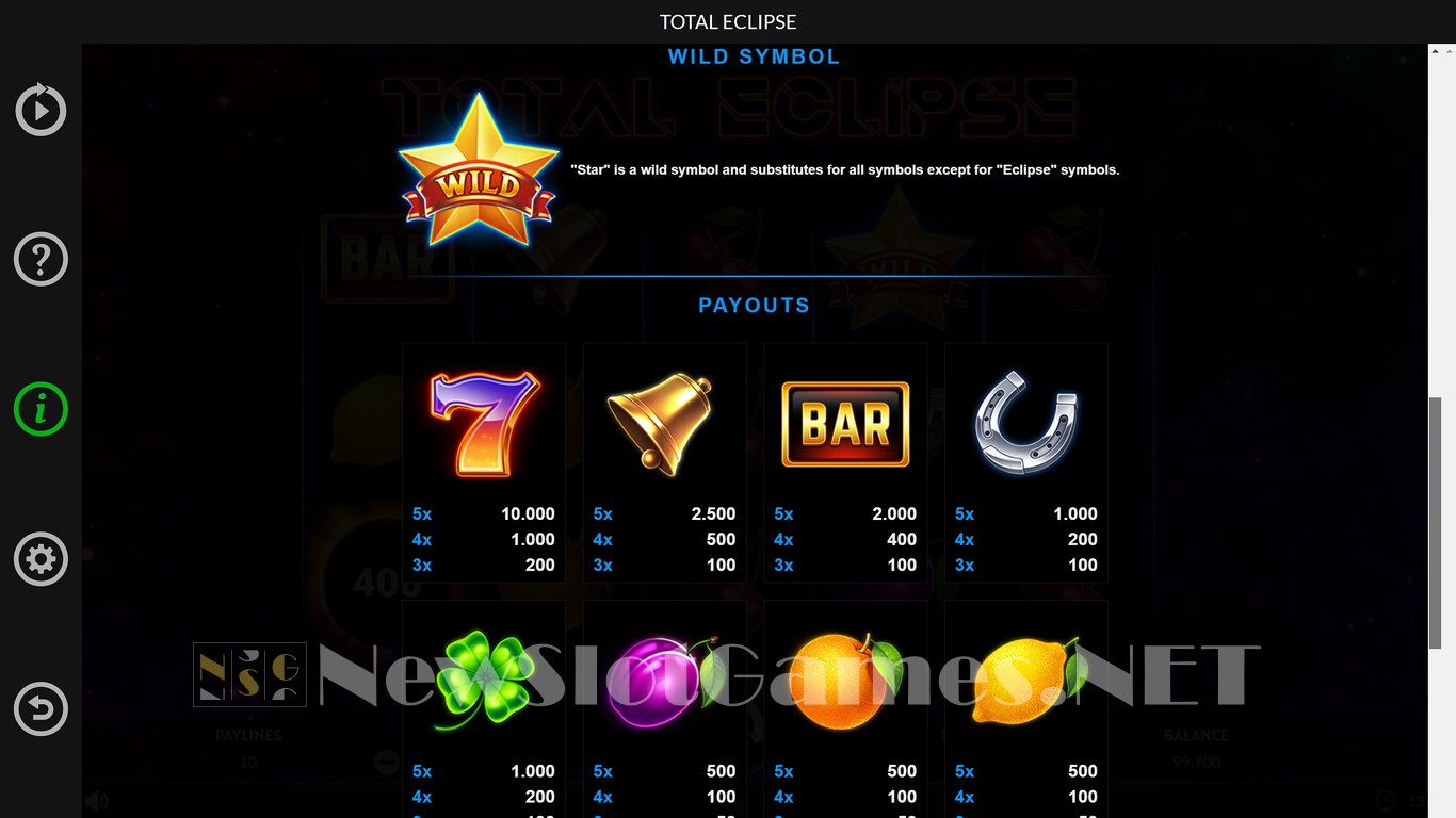 Total Eclipse Slot Slot Image in Demo - pic. 5