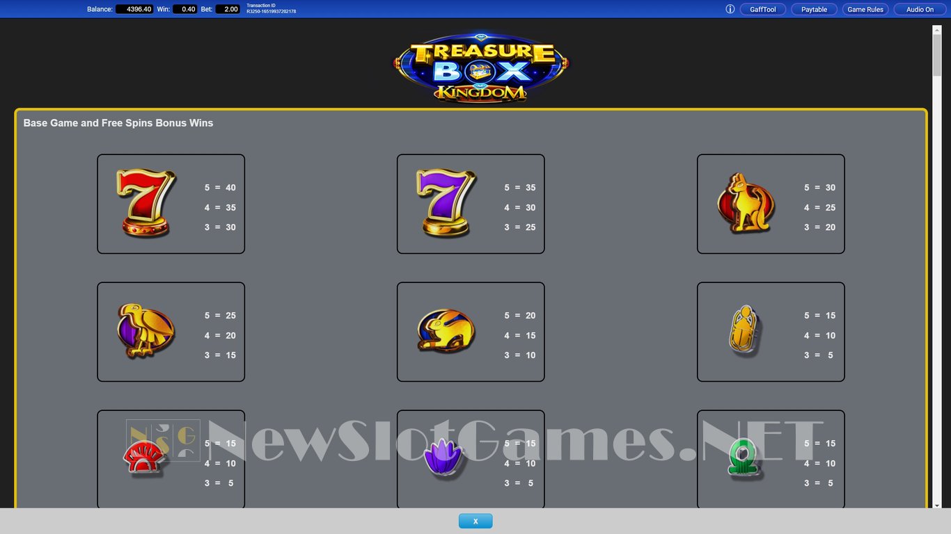 Treasure Box Kingdom Slot Slot Image in Demo - pic. 4
