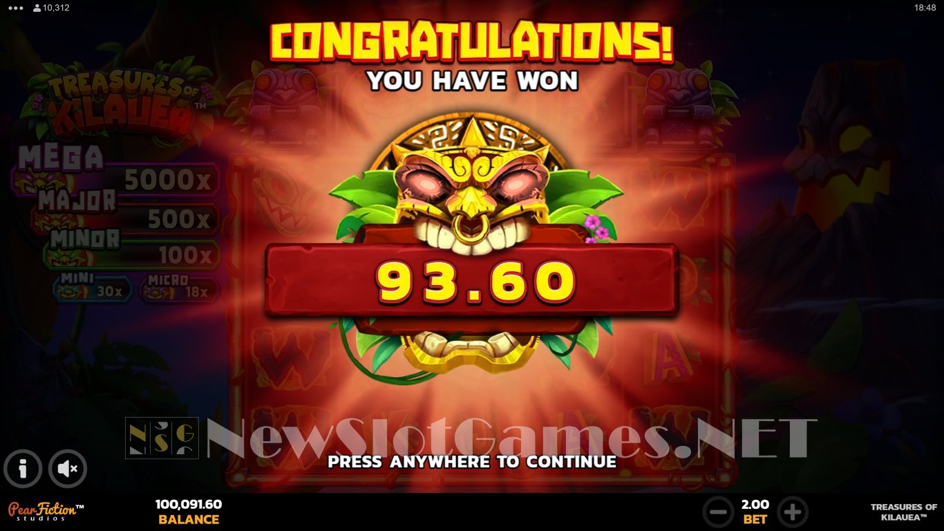 Treasures of Kilauea Slot Slot Image in Demo - pic. 5