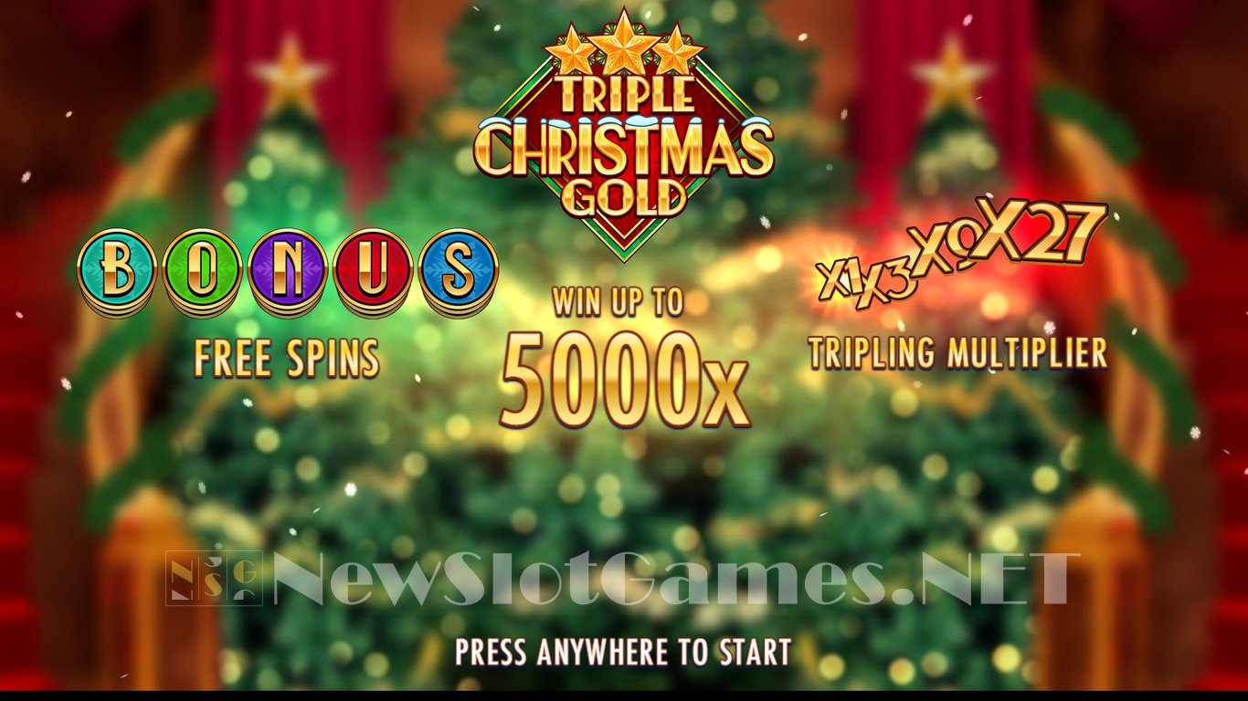 Triple Christmas Gold Slot Demo Image