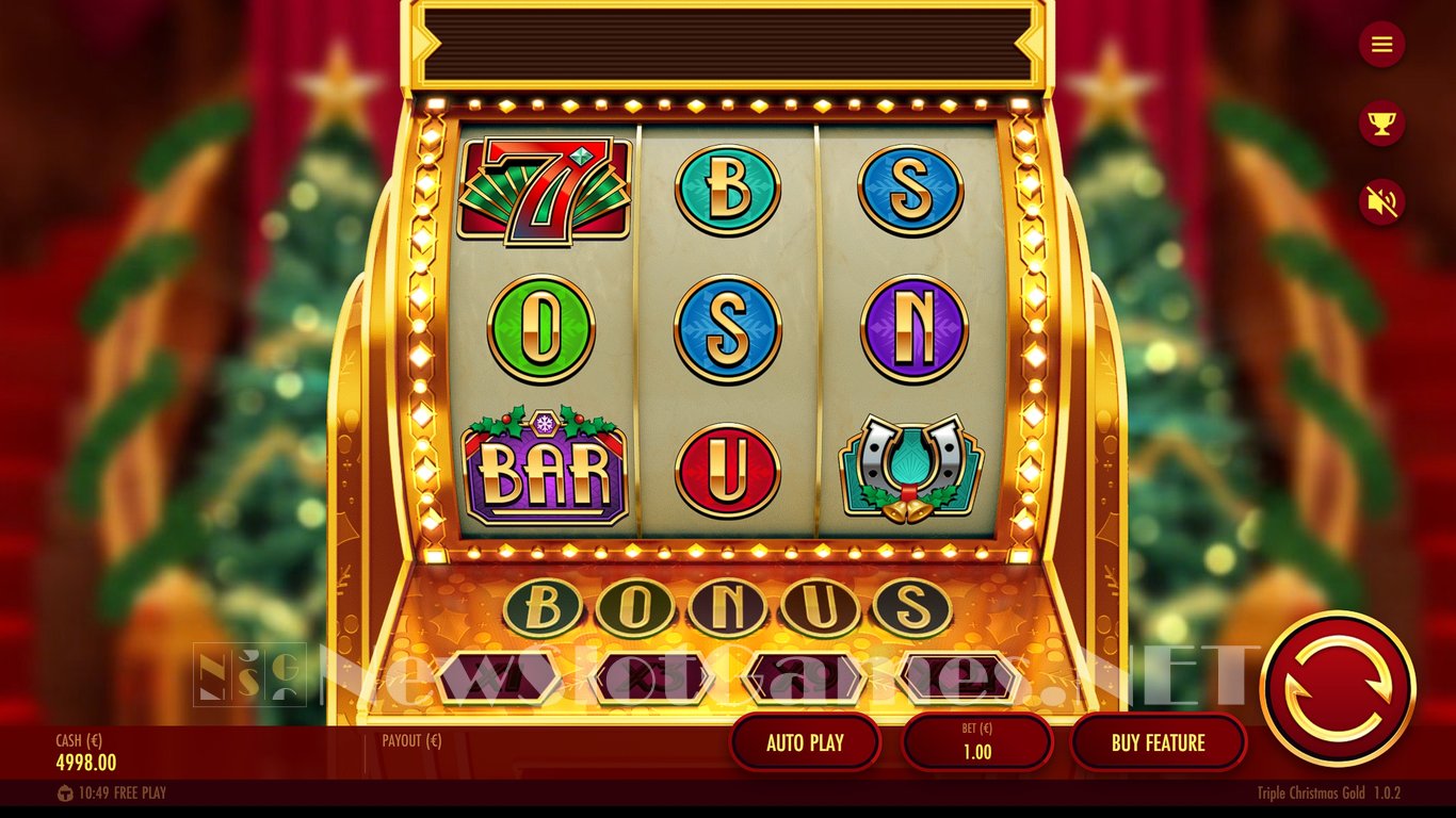 Triple Christmas Gold Slot Slot Image in Demo - pic. 4