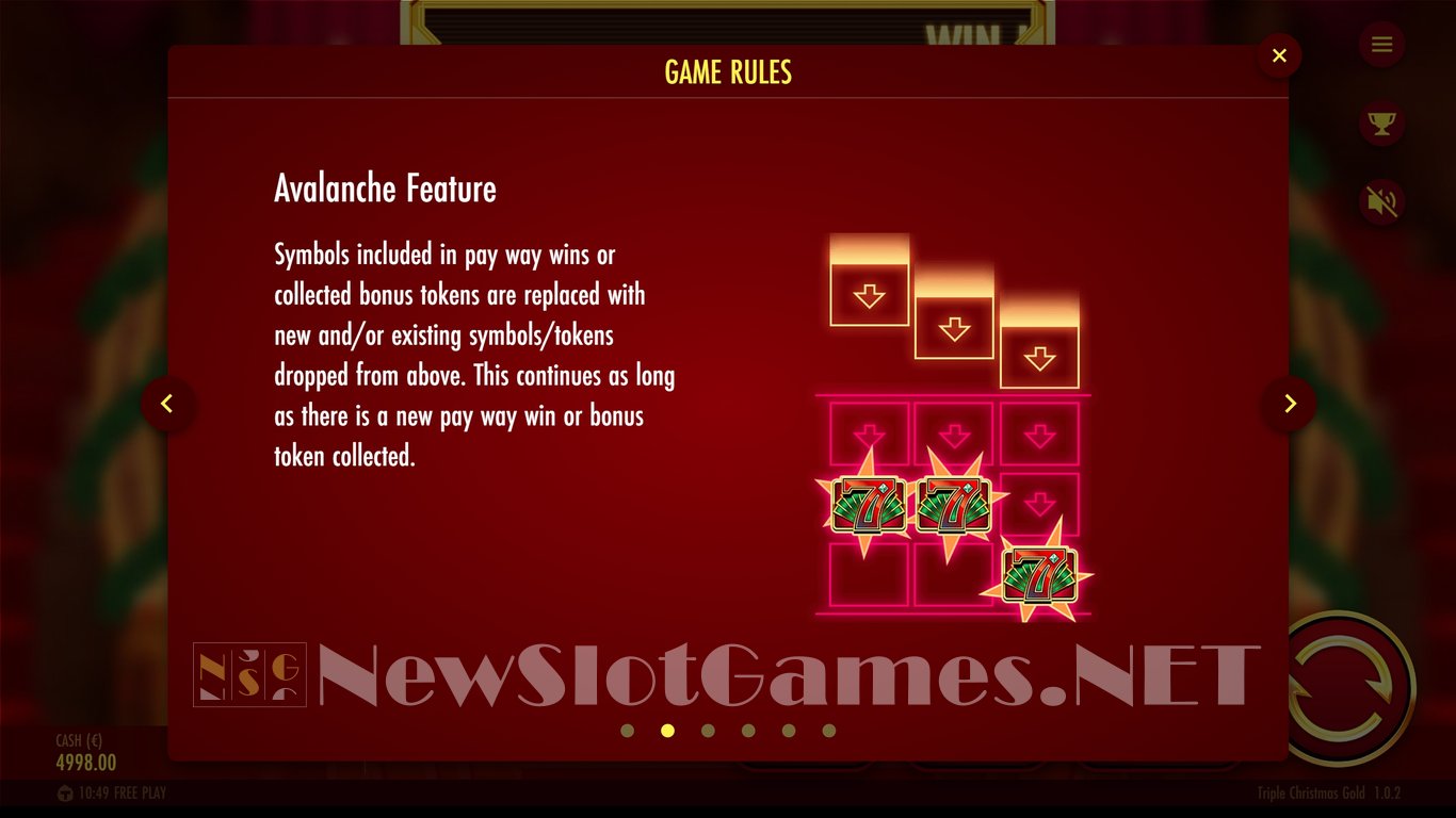 Triple Christmas Gold Slot Slot Image in Demo - pic. 6