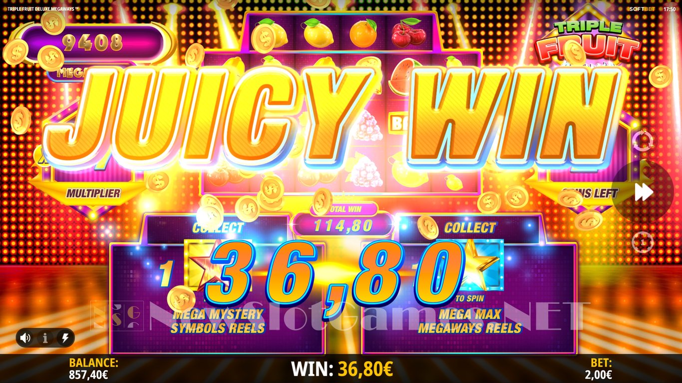 Triple Fruit Deluxe Megaways Slot Slot Image in Demo - pic. 17