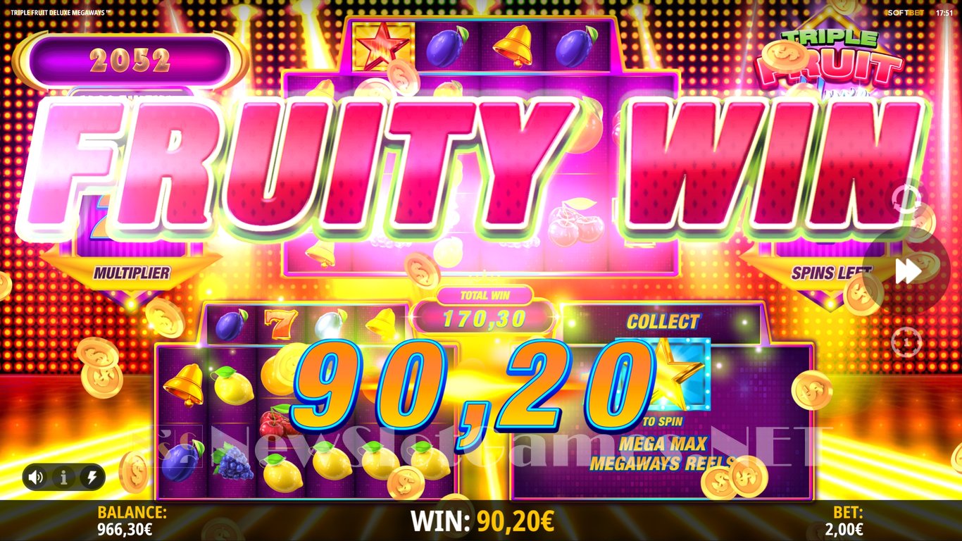 Triple Fruit Deluxe Megaways Slot Slot Image in Demo - pic. 19