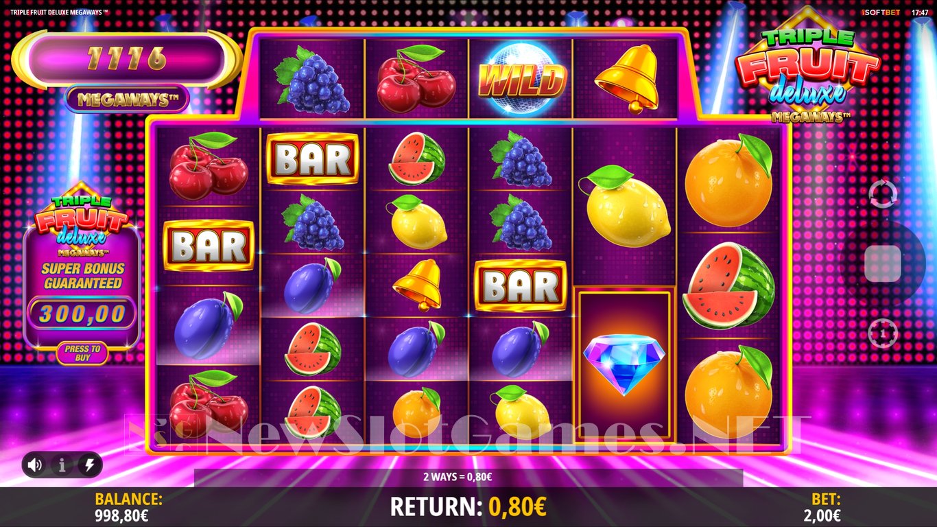 Triple Fruit Deluxe Megaways Slot Slot Image in Demo - pic. 2