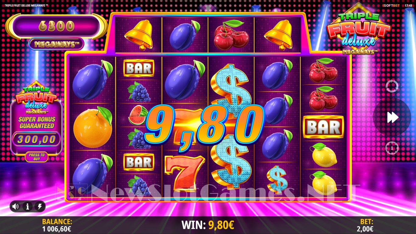 Triple Fruit Deluxe Megaways Slot Slot Image in Demo - pic. 3