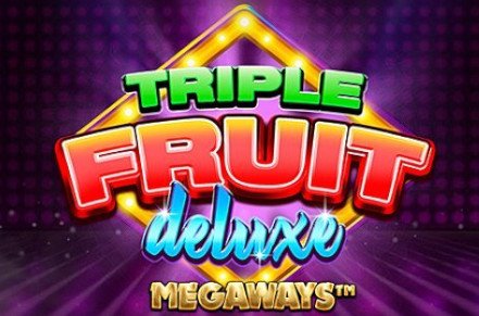 Triple Fruit Deluxe Megaways Slot Logo