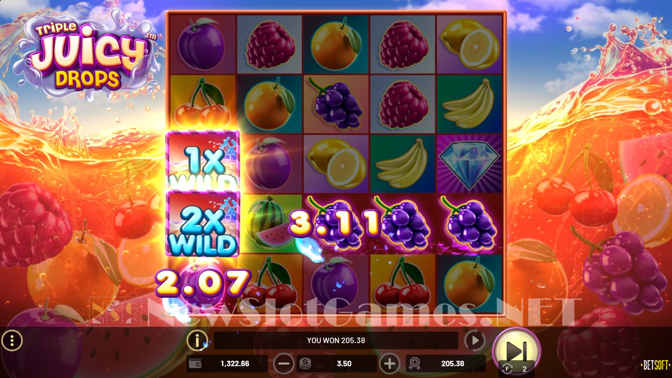 Triple Juicy Drops Slot Slot Image in Demo - pic. 11
