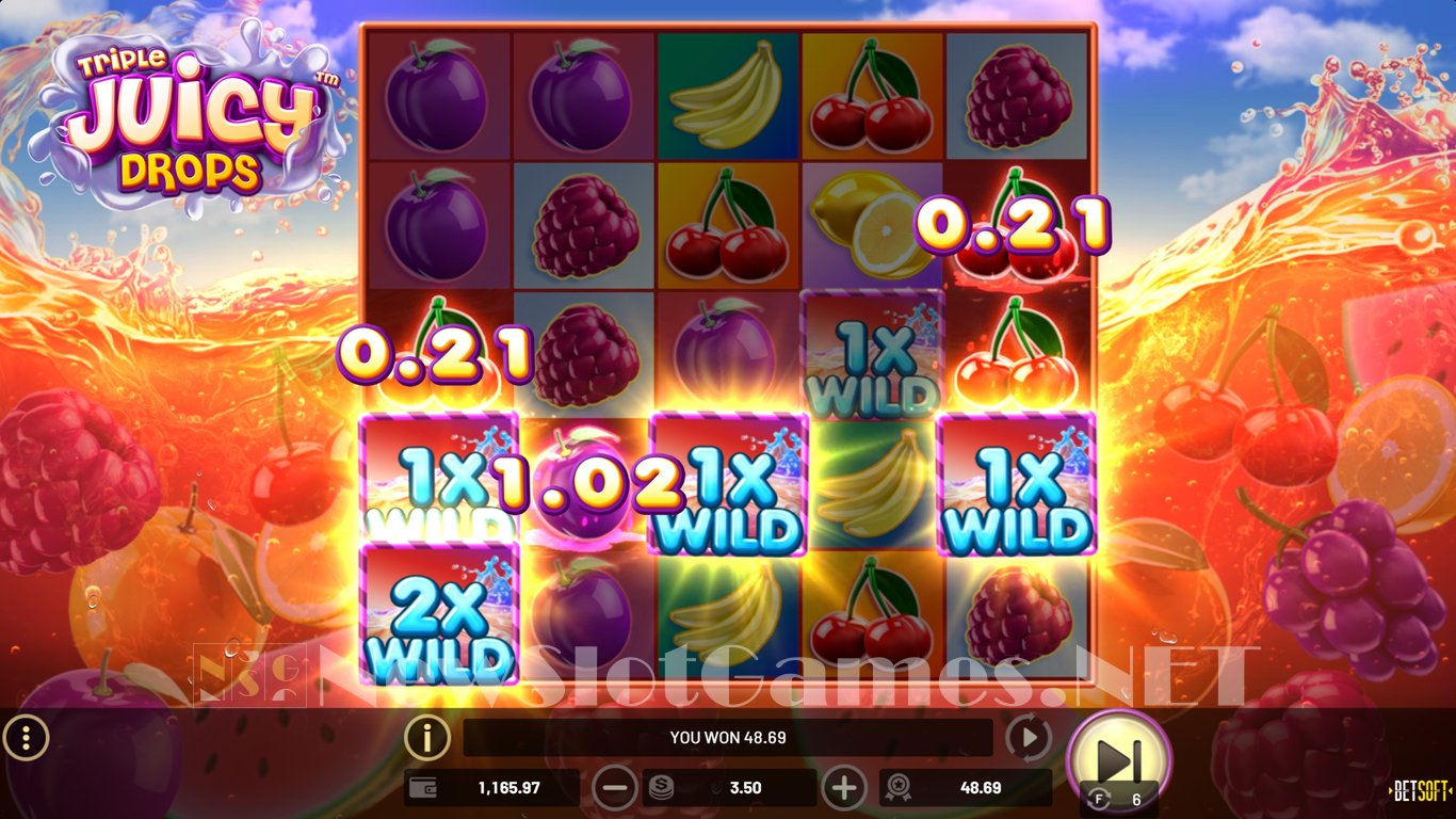 Triple Juicy Drops Slot Slot Image in Demo - pic. 13