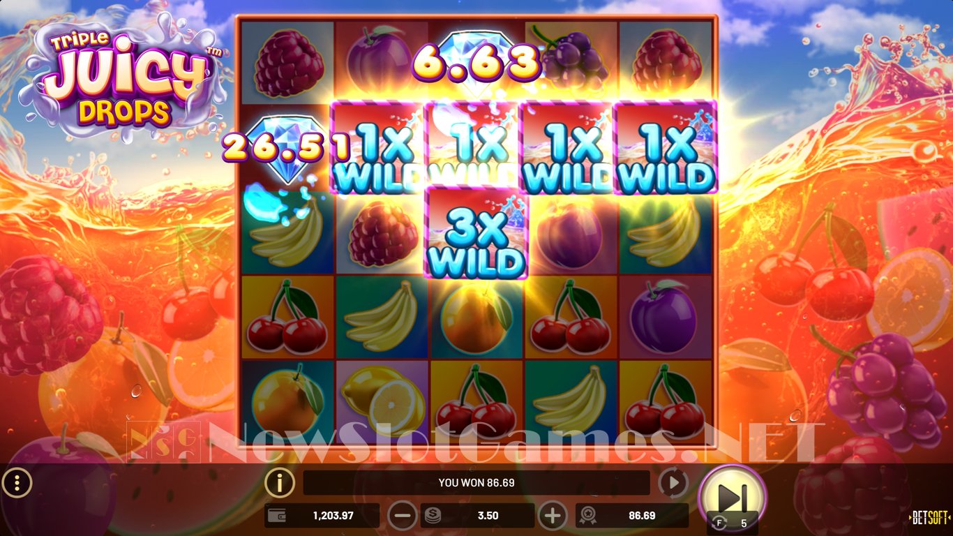 Triple Juicy Drops Slot Slot Image in Demo - pic. 14