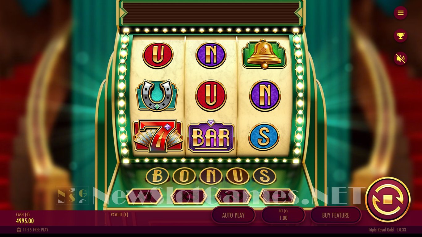 Triple Royal Gold Slot Slot Image in Demo - pic. 20