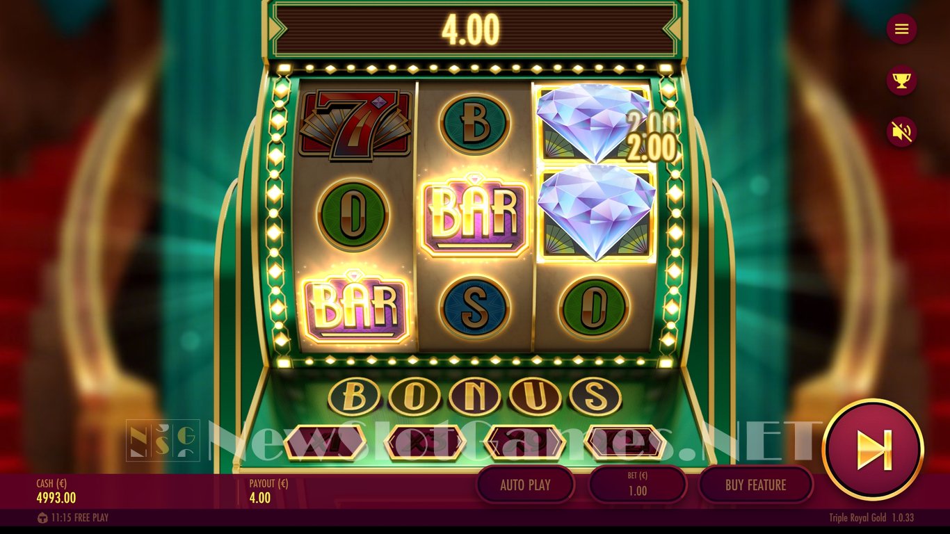 Triple Royal Gold Slot Slot Image in Demo - pic. 21