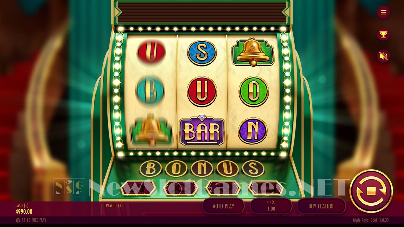 Triple Royal Gold Slot Slot Image in Demo - pic. 23