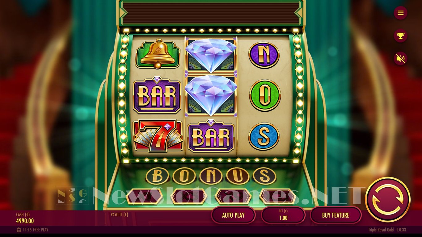 Triple Royal Gold Slot Slot Image in Demo - pic. 24