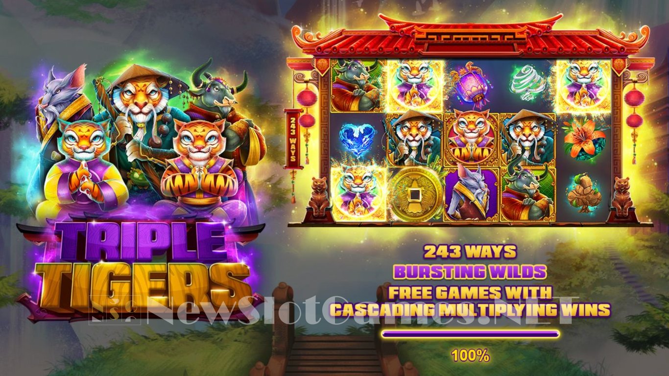 Triple Tigers Slot Demo Image