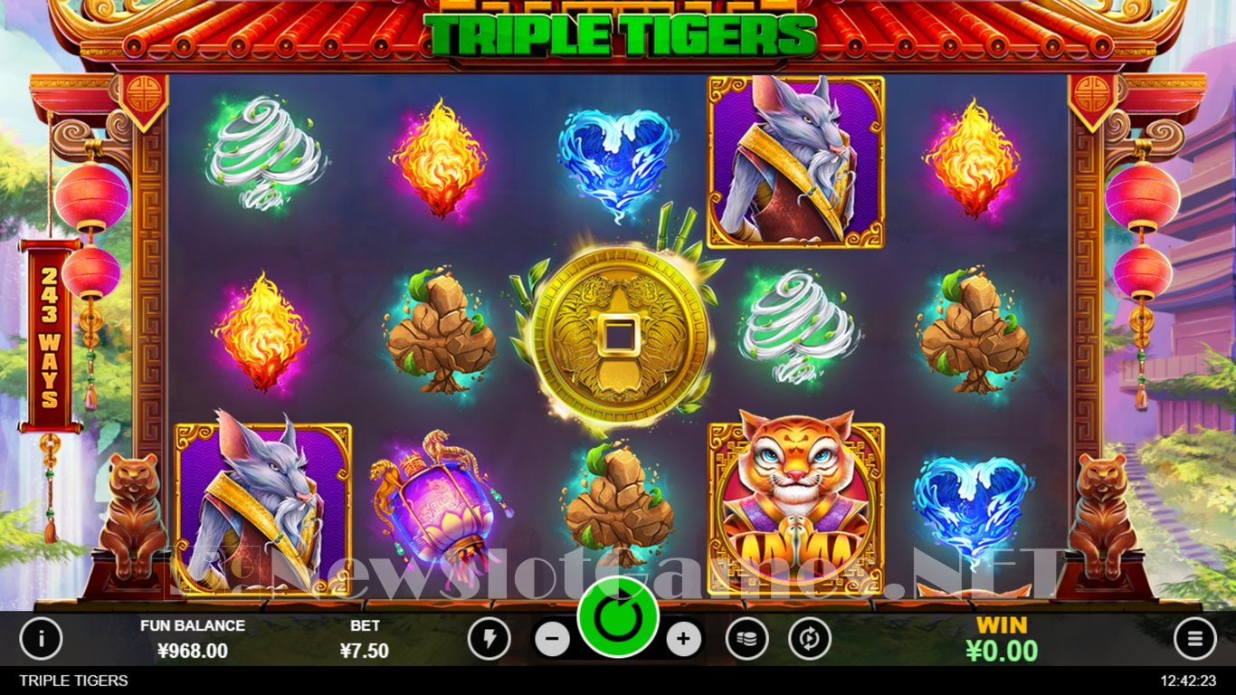 Triple Tigers Slot Slot Image in Demo - pic. 6