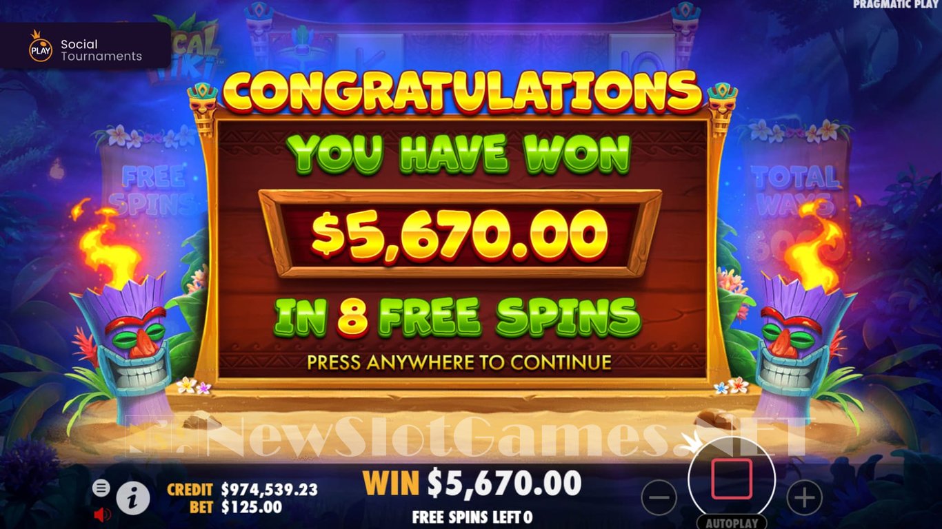 Tropical Tiki Slot Slot Image in Demo - pic. 6