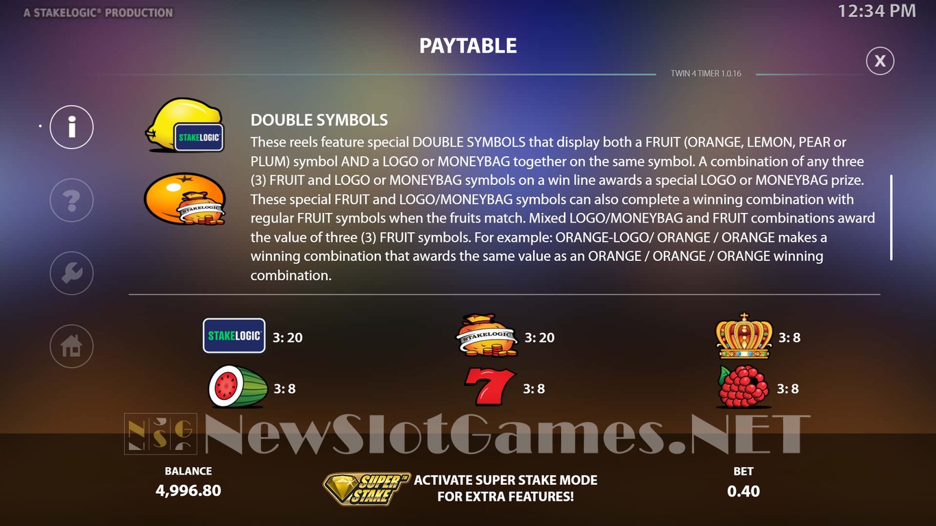 Twin4Timer Slot Slot Image in Demo - pic. 4