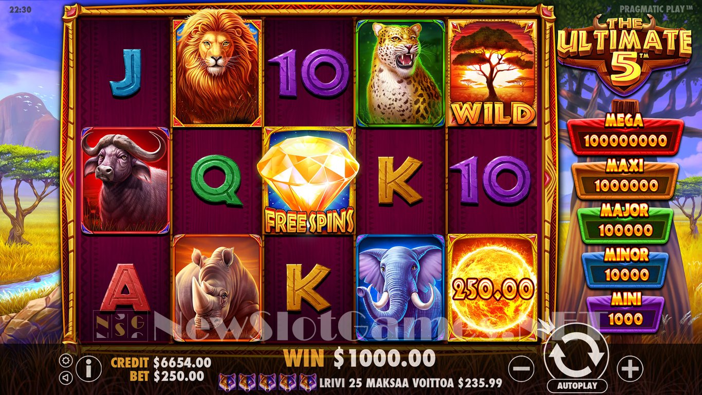 The Ultimate 5 Slot Slot Image in Demo - pic. 3