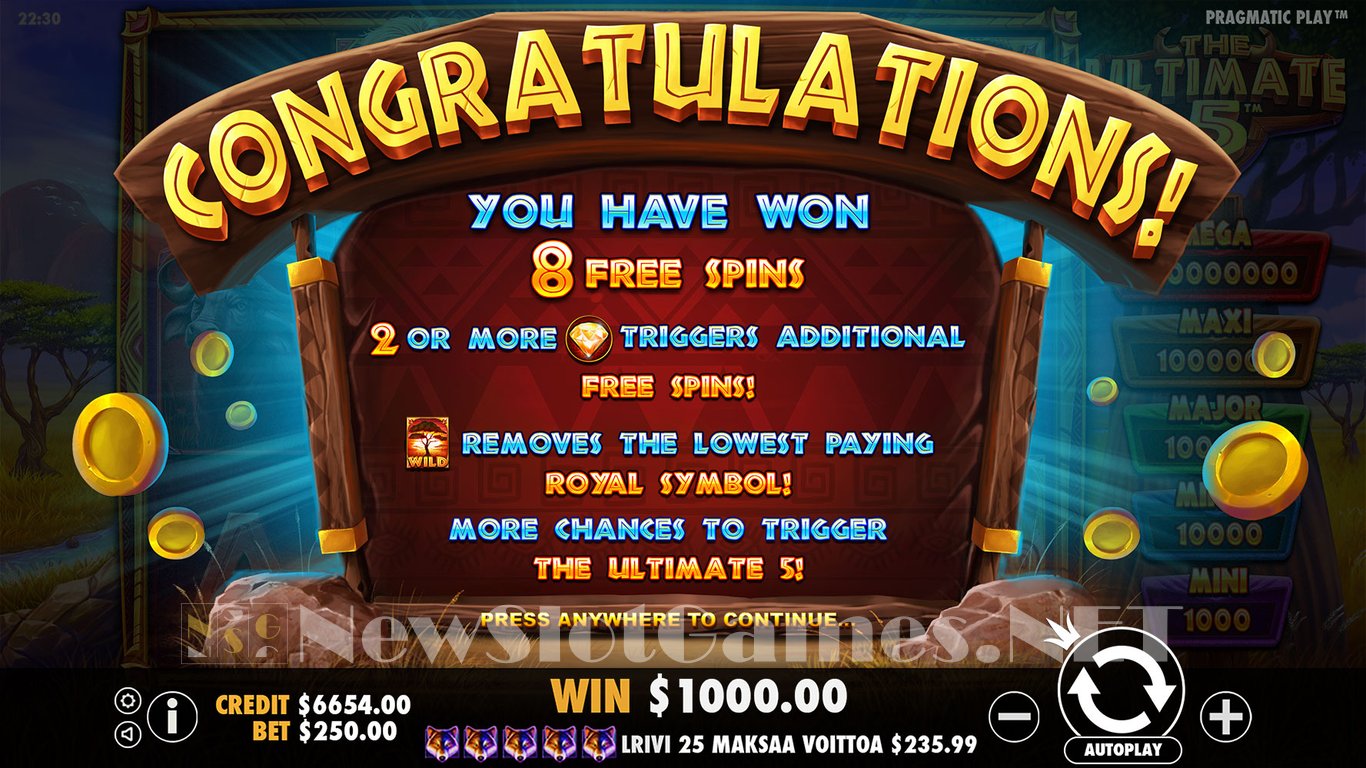 The Ultimate 5 Slot Slot Image in Demo - pic. 4