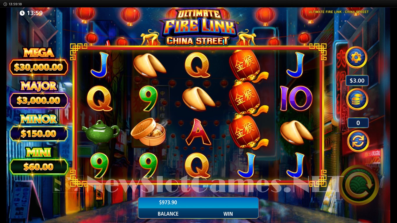 Ultimate Fire Link China Street Slot Slot Image in Demo - pic. 10